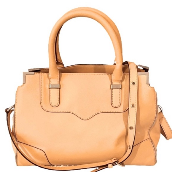 Rebecca Minkoff Amorous Satchel/ Crossbody in Natural - Picture 9 of 12